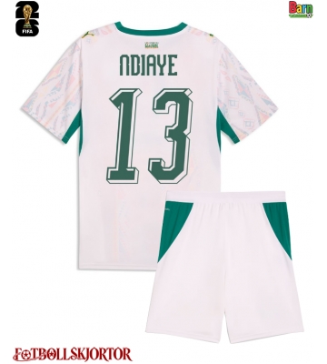 Senegal Iliman Ndiaye #13 Hemmakläder Barn VM 2026 Kortärmad (+ Korta byxor)
